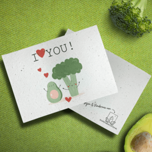 I Love You! - Duurzame Groeikaart van DuurzameKaarten